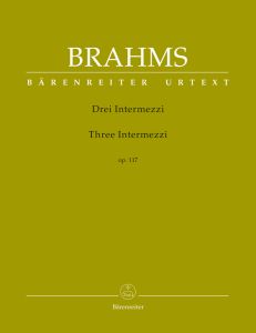 Three Intermezzi Op.117 (Piano)