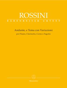 Andante, Theme and Variations for Flute, Clarinet, Horn and Bassoon