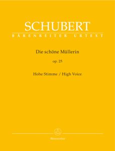 Die schöne Müllerin Op.25 D 795 High Voice & Piano