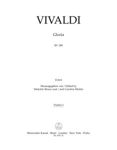 Gloria RV 589 (Violin I)