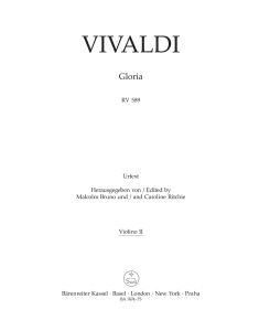 Gloria RV 589 (Violin II)