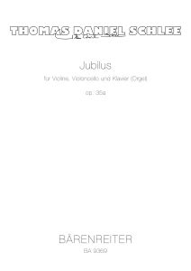Jubilus Op.35a for Violin, Cello & Piano (Score & Parts)