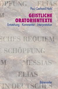 Geistliche Oratorientexte