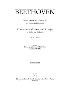 Romances for Violin and Orchestra Op.40 and Op.50 (Double Bass)