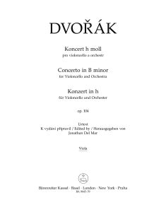 Concerto for Violoncello in B minor Op.104 (Viola)