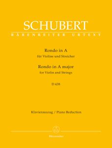 Rondo for Violin and Strings in A major D 438 (Violin & Piano)
