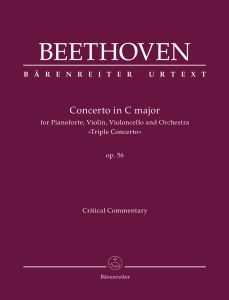 Concerto for Piano, Violin and Violoncello in C major Op.56 (Triple Concerto) (Critical Commentary)