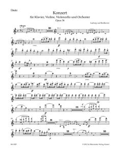 Concerto for Piano, Violin and Violoncello in C major Op.56 (Triple Concerto) (Wind Set)