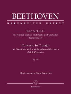 Concerto for Piano, Violin and Violoncello in C major Op.56 (Triple Concerto) (Piano Reduction)