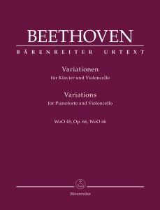 Variations for Piano and Violoncello Op.66, WoO 45, WoO 46
