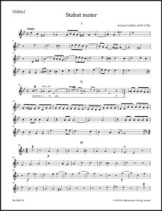 Stabat mater (Violin I)