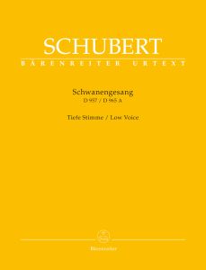 Schwanengesang D 957 / D 965 A, Low Voice & Piano