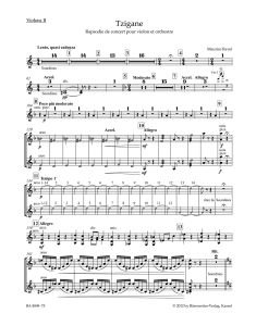 Tzigane (Violin II)