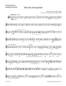 organ plus brass, Volume I (Trumpet II in B-flat)
