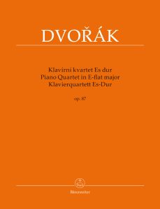 Piano Quartet in E-flat major Op.87 (Score & Parts)