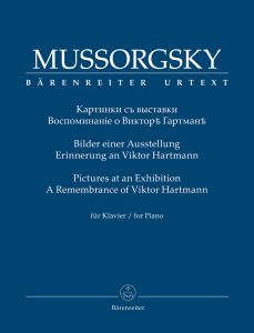 Pictures at an Exhibition. A Remembrance of Viktor Hartmann (Piano)