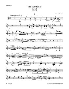 Symphony No.7 in D minor Op.70 (Violin II)