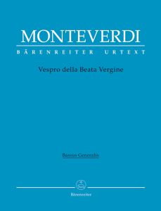 Vespers 1610, Vespro della Beata Vergine Basso continuo (Bassus Generalis)