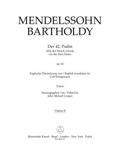 Psalm 42 As the Hart Pants Op.42 (Violin II)