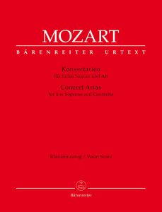 Concert Arias for Low Soprano & Contralto