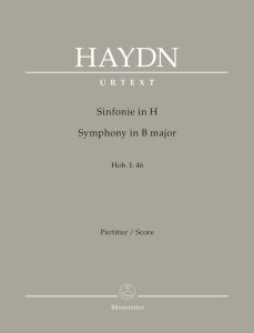 Symphony No.46 in B major (Hob.I:46) (Full Score)