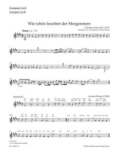 organ plus brass, Volume II (Trumpet I in B-flat)