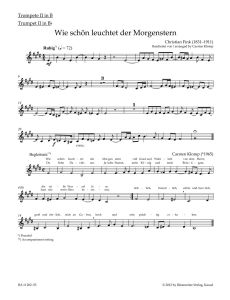 organ plus brass, Volume II (Trumpet II in B-flat)