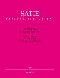 3 Morceaux en forme de Poire (Piano Duet)