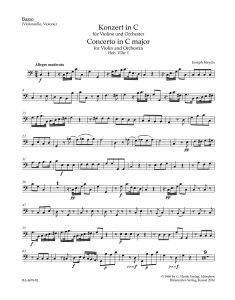 Concerto for Violin in C major (Hob.VIIa:1) (Cello/Bass)
