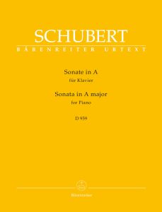 Piano Sonata in A major D 959