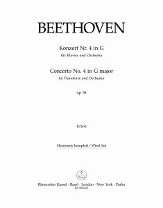 Concerto No.4 in G major Op.58 for Piano (Wind set)