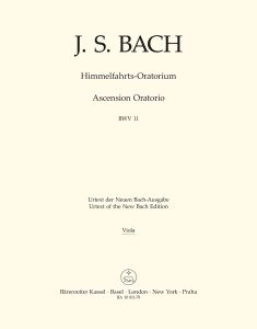 Ascension Oratorio (BWV 11) (Viola)