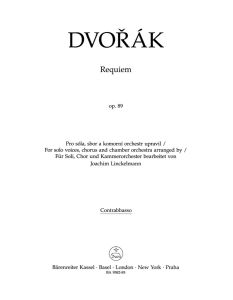 Requiem Op.89 (B.165) (Chamber version) (Double Bass)