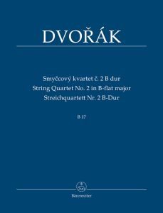 String Quartet No.2 in B-flat major B 17 (Study Score)