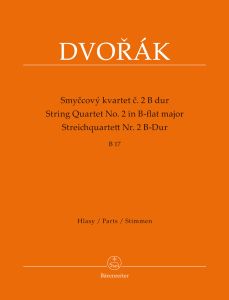 String Quartet No.2 in B-flat major B 17 (Parts)