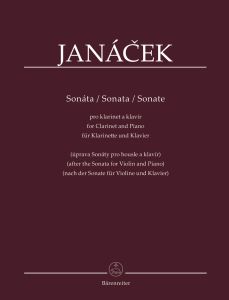 Sonata for Clarinet & Piano (based on the Sonata for Violin & Piano)