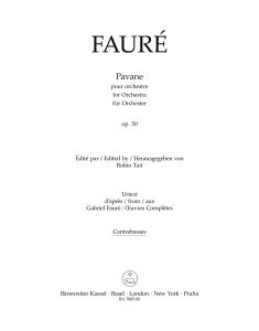 Pavane Op.50 (Double Bass)