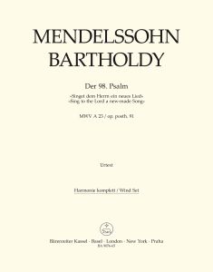 Psalm 98 (Singet dem Herrn / Sing to the Lord) Op.post.91 (Wind Set)