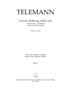 Gott der Hoffnung erfülle euch (TVWV 1:634) (Wind Set)