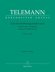 Gott der Hoffnung erfülle euch (TVWV 1:634) (Full Score)