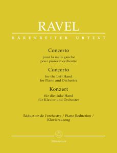 Concerto for the Left Hand for Piano and Orchestra (Piano Reduction)