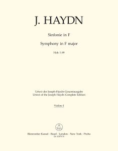 Symphony No.89 in F major (Hob.I:89) (Violin I)