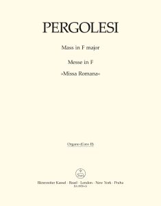 Mass in F major - Missa Romana (Organ II)