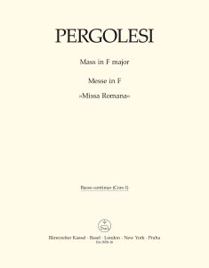 Mass in F major - Missa Romana (Chorus I: Cello/Bass)