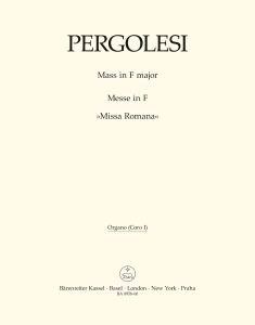 Mass in F major - Missa Romana (Organ I)