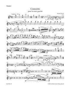 Concerto for the Left Hand for Piano and Orchestra (Wind Set)