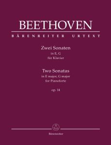 Piano Sonatas in E major & G major Op.14