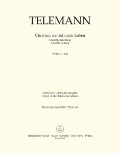 Christus, der ist mein Leben (TVWV 1:138) (Wind Set)