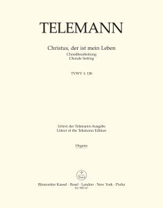 Christus, der ist mein Leben (TVWV 1:138) (Organ)
