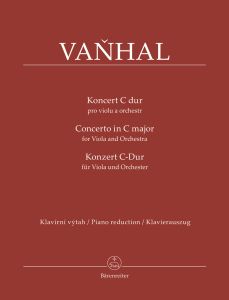 Concerto for Viola in C major (Viola & Piano)